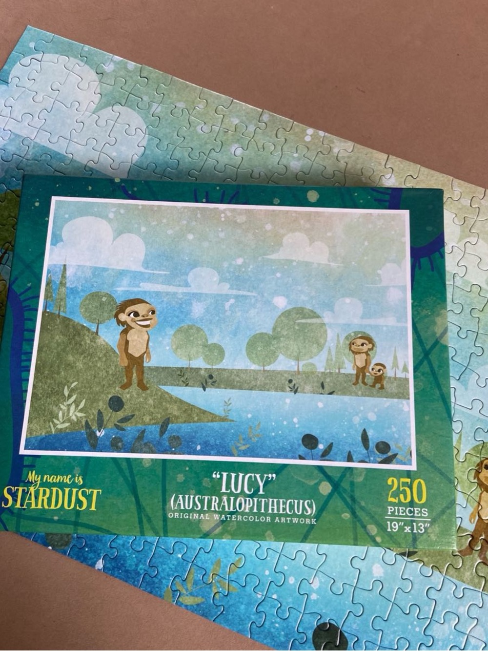 "Lucy" Australopithecus 250-Piece Puzzle
